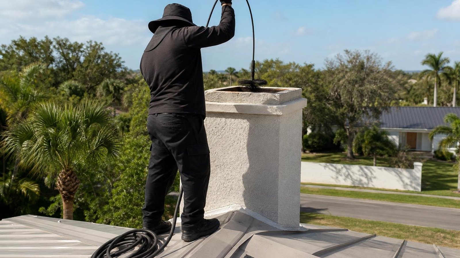 Local chimney sweep & inspection for Sarasota homes